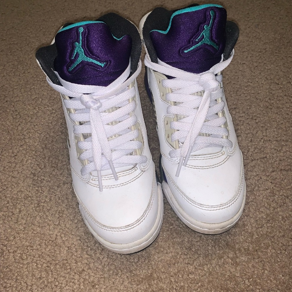 Nike Air Jordan Retro 5 “Grape” Gradeschool/GS